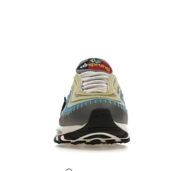 Nike Air Max 97 Air Sprung Iron Grey Size 5.5 Youth - Picture 3 of 13